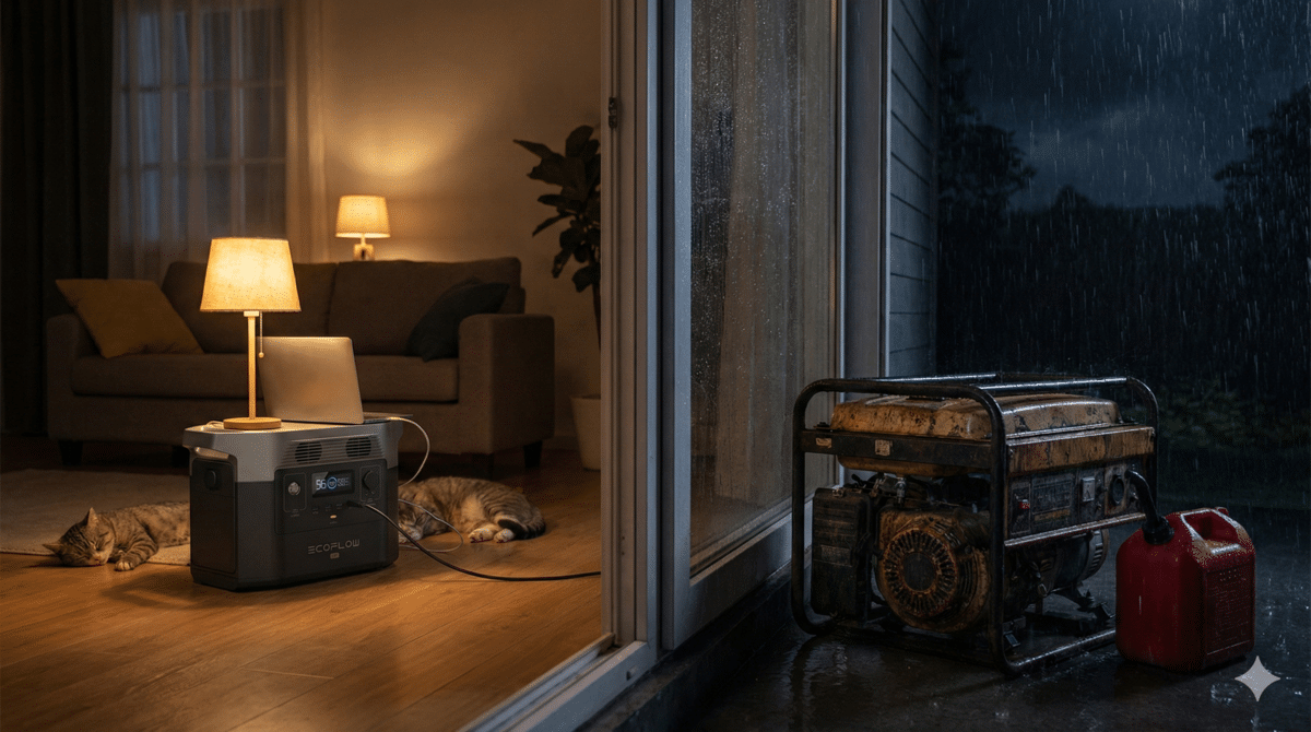 Stop Buying Gas Generators: Why LFP Batteries Are the Safer Standard for 2026